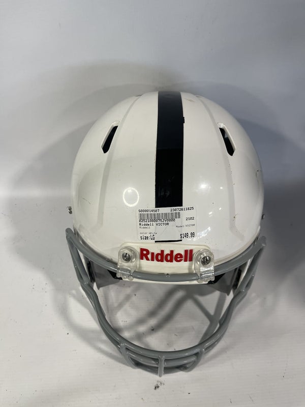 Used Riddell Victor Lg Football Helmets