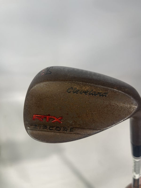 Used Cleveland Rtx Zipcore 54 Degree Steel Wedges