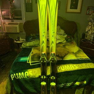 Used Axis K2 Skies With Salomon Bindings