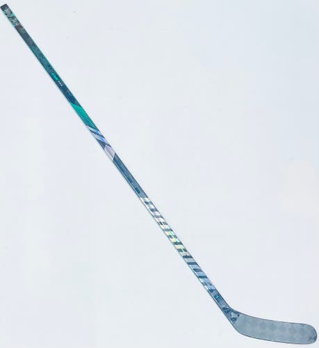 Custom Green Warrior Alpha LX2 Pro Hockey Stick-LH-85 Flex-Custom Toe Curve