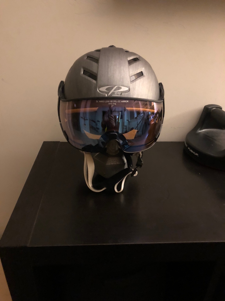 CP Ski Helmet With Integrated Lens