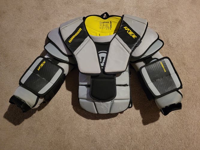 Used Small Warrior Ritual X3E Goalie Chest Protector