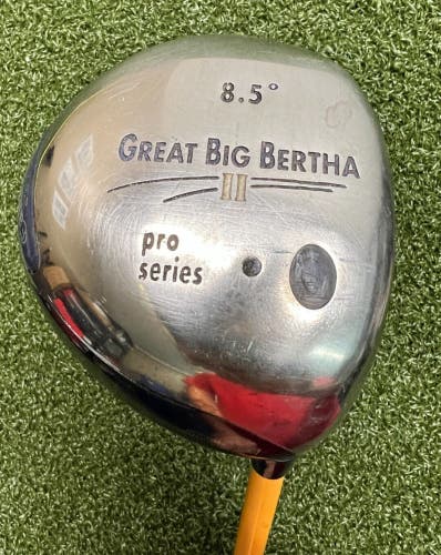 Callaway Big Bertha II 8.5* Pro Series Driver Regular  Graphite NEW GRIP sa8249