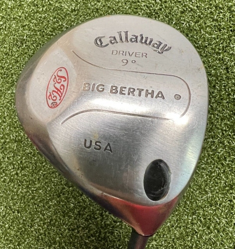 Callaway Big Bertha 9* s2h2 Driver / Ultralite Stiff Graphite NEW GRIP / sa8250