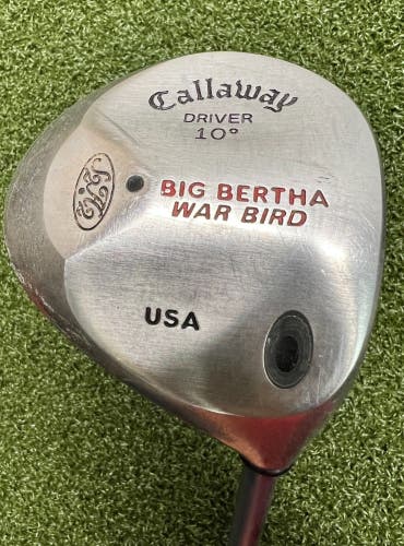 Callaway Warbird Big Bertha Warbird 10* RCH 90 Regular Graphite NEW GRIP /sa8256