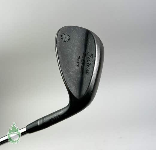 Used RH Titleist Vokey SM7 Black S Grind Wedge 54*-10 NS Pro Regular Steel Golf