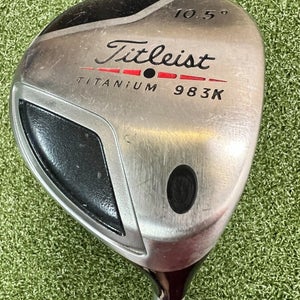 Titleist 983K 10.5* Titanium Driver 4560 Stiff Graphite / Men's RH / sa8263