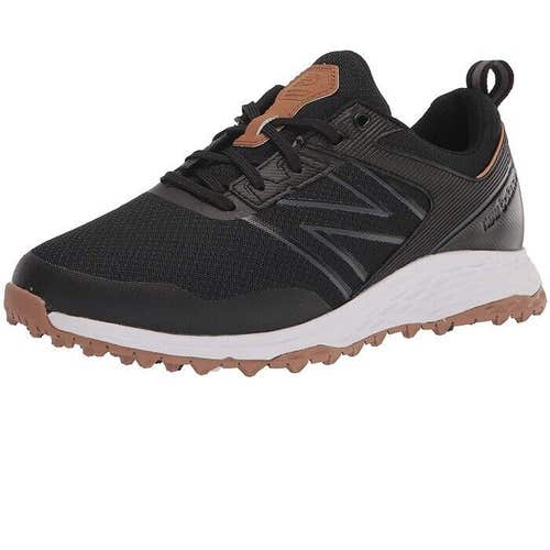 New Balance Men's Fresh Foam Contend Spikeless Golf Shoes - Black / Gum - 8.5 US