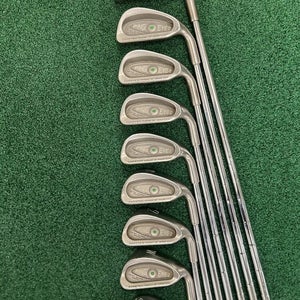 PING Eye 2 Green Dot Iron Set 3-PW+SW Men's Right Hand Steel ZZ-Lite +1" Length
