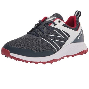 New Balance Men's Fresh Foam Contend Spikeless Golf Shoes - Red White Blue - 8.0