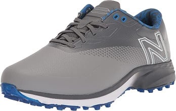 New Balance Men's Fresh Foam X Defender SL Spikeless Golf Shoes -Gray Blue - 8.5