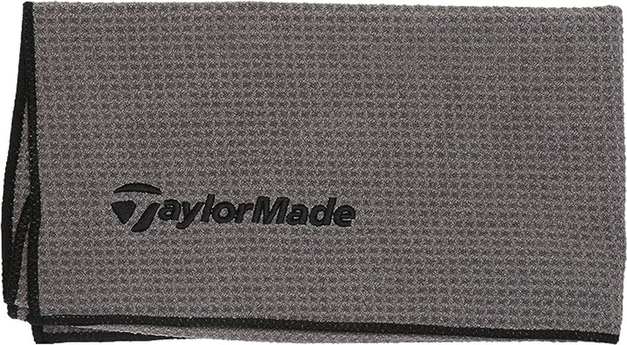 Taylor Made Microfiber Cart Towel (Gray, 15"x 24") 2023 Golf NEW