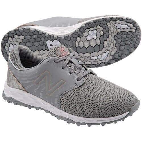 New Balance Women's Fresh Foam Breathe Spikeless Golf Shoes - Gray - 6.5 US