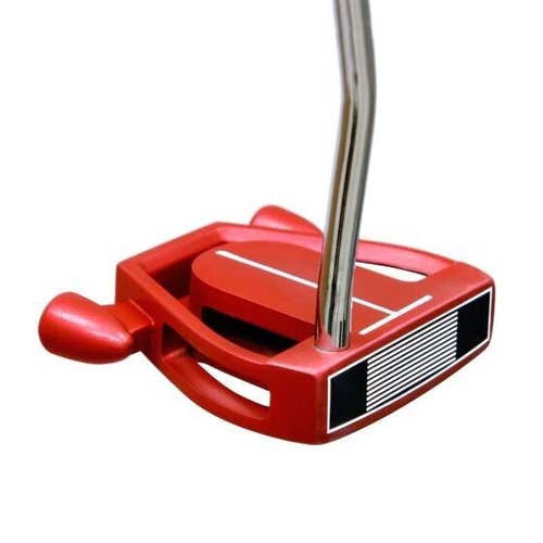 Orlimar Golf F-Series F80 Red Black 34" Left Handed High MOI Mallet Putter NEW