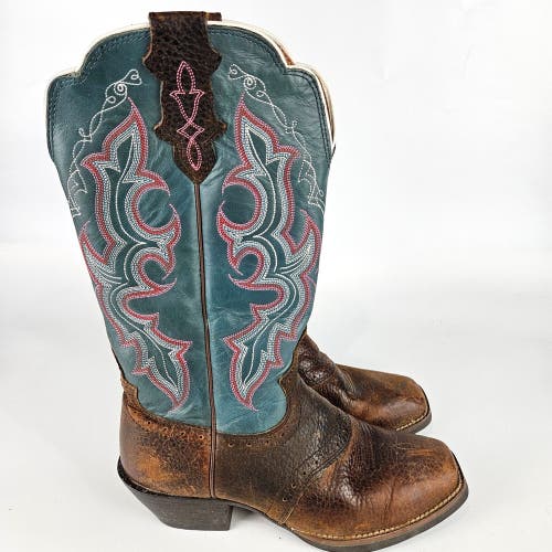Justin Stampede Punchy Cowgirl Square Toe L7305 Boots Western Women's Size: 6B