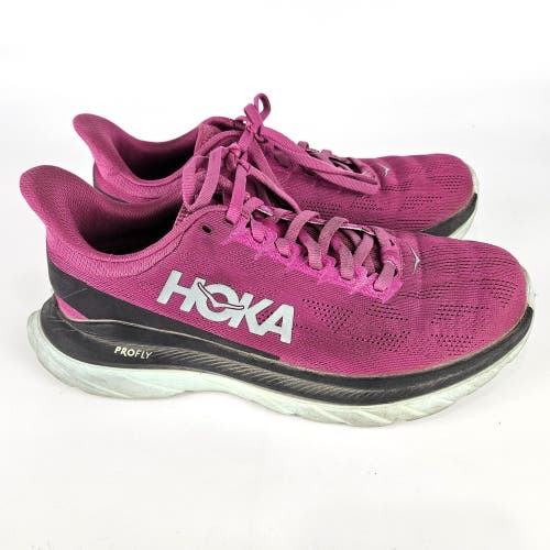 Hoka One One Mach 4 Women's Running Shoes Pink Comfort Walk Size: 7 B
