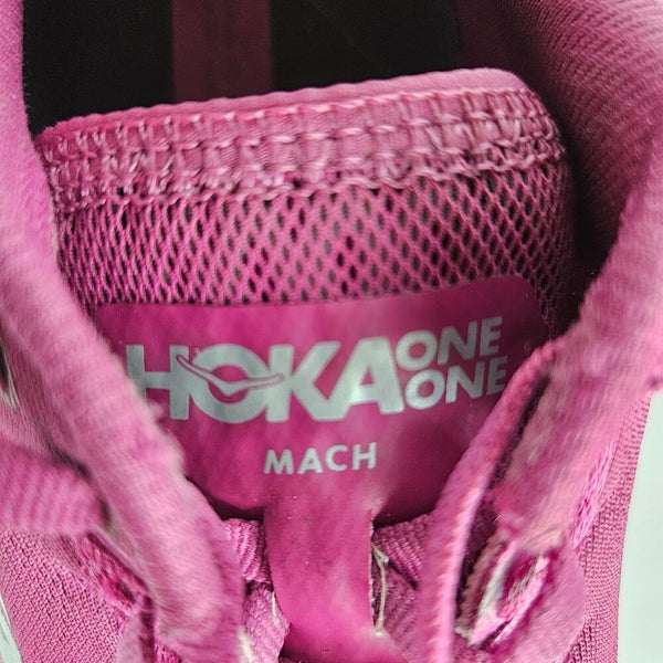 Hoka One One Mach 4 Women's Running Shoes Pink Comfort Walk Size: 7 B
