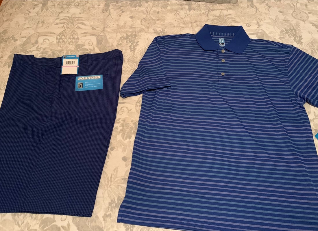 Men’s PGA shirt/shorts set Sz. M