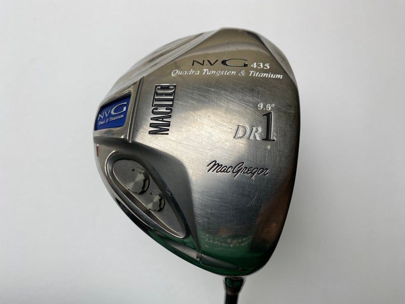 Macgregor MacTec NVG Driver 9.5* MacTec NVG 65g Stiff Graphite Mens RH
