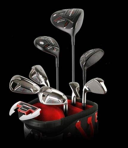 Orlimar Mens Tall +1" Mach 1 Golf Complete Box Package Golf Club Set Right Hand