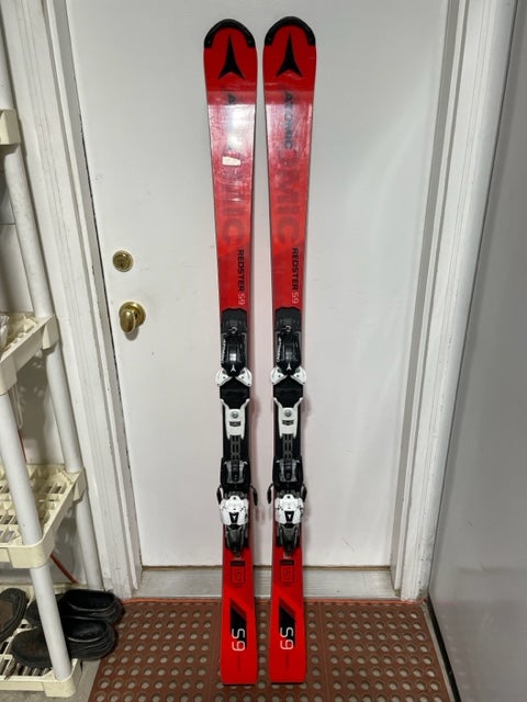 Used 2020 Atomic 157 cm Racing Redster G9 Skis With Bindings Max Din 16