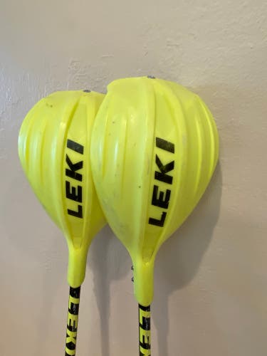 Leki Slalom Gate Guard Closed Cobra Handle Protection Neon yellow