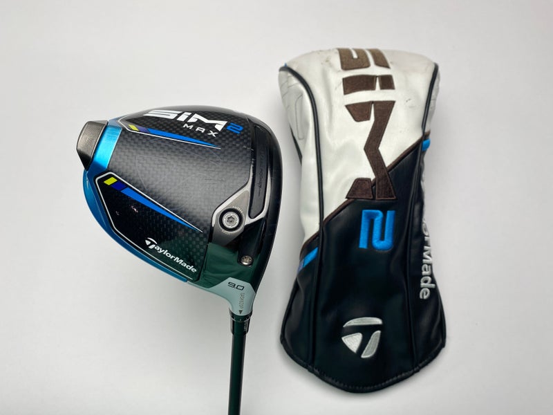 Taylormade SIM2 MAX Driver 9* Aldila Rogue 110 MSi 60g Stiff Graphite Mens RH HC