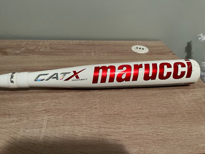 Used BBCOR Certified 2023 Marucci Alloy CAT X Bat (-3) 28 oz 31"