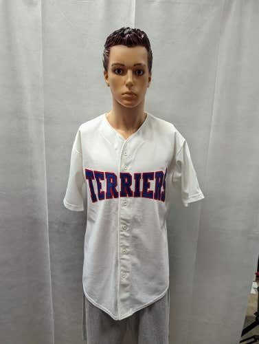 Game Used St. Francis Terriers Baseball Jersey L NCAA