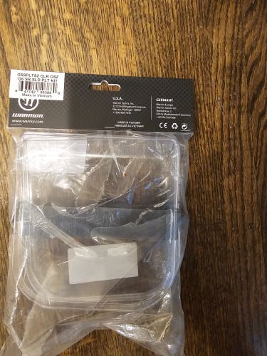 New Warrior pad slide plates