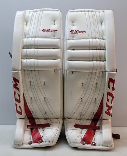 Used 34" CCM Extreme Flex II Goalie Leg Pads Carey Price colorway
