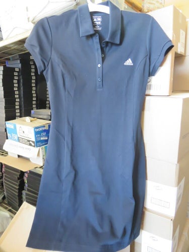 NEW * Adidas CLIMALITE Golf Tennis Athletic Dress - Size 6. Black -Paula Creamer