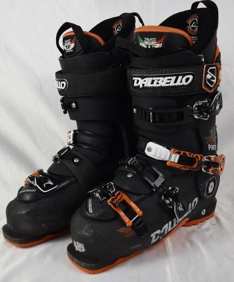 $600 Dalbello Panterra 100 GW MS Ski Boots 2021 NIB Sz 26/26.5,8/8.5 Black  Lime