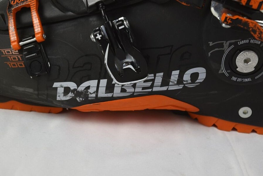 ski boots DALBELLO PANTERRA 100 , SKI/WALK, TRUFIT, CUSTOM FIT, FLEX  booster, micro, macro, canting ( like NEW ) 