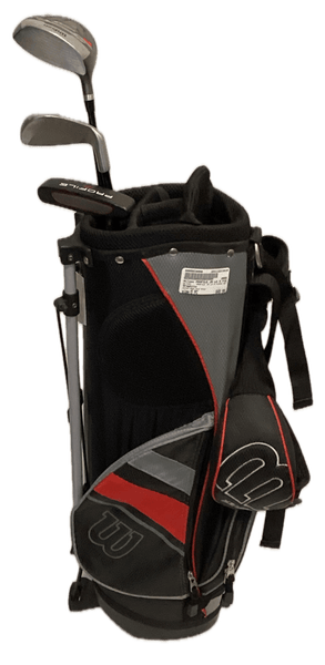 Used Wilson Profile Jr Lh 5 Piece Set 5 Piece Graphite Junior Package Sets