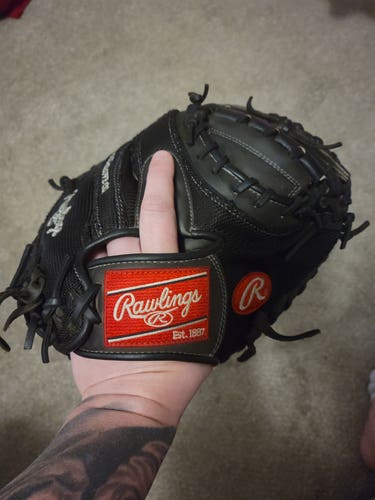Used 2021 Rawlings Right Hand Throw Catcher's Heart of the Hide Baseball Glove 33"