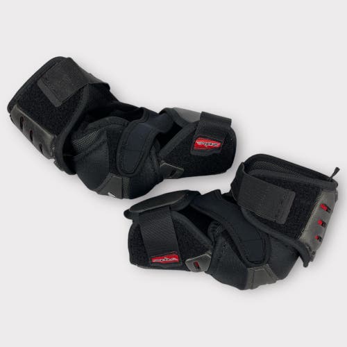 Pro Stock Large CCM U+ CL Pro Used Elbow Pads