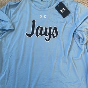 Under Armour Johns Hopkins lacrosse team issued shooter shirt NEW L large mens