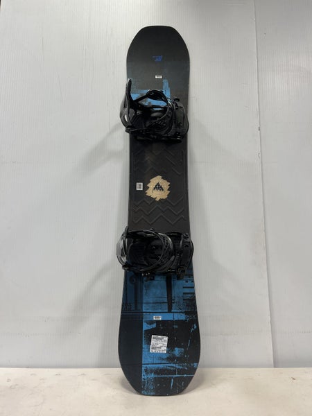 Used Burton Radius- Md Lg Matrix Bindings 155 Cm Men's Snowboard Combo