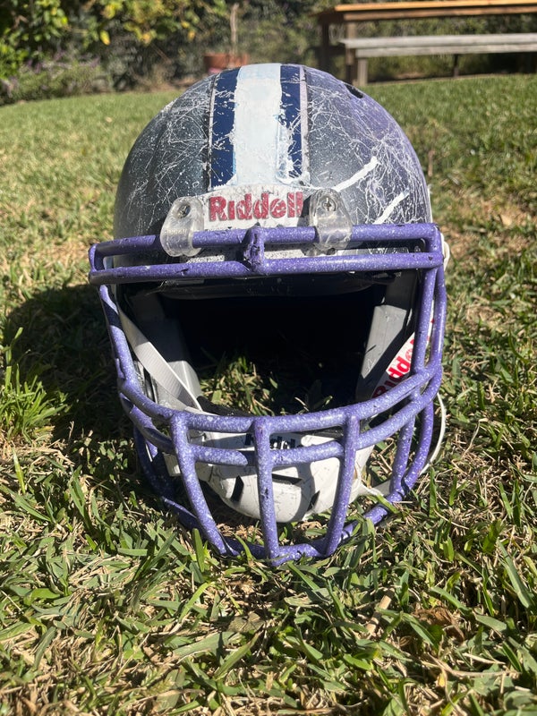 Riddell Victor R41188 Youth Football Helmet Custom with speed flex chin strap