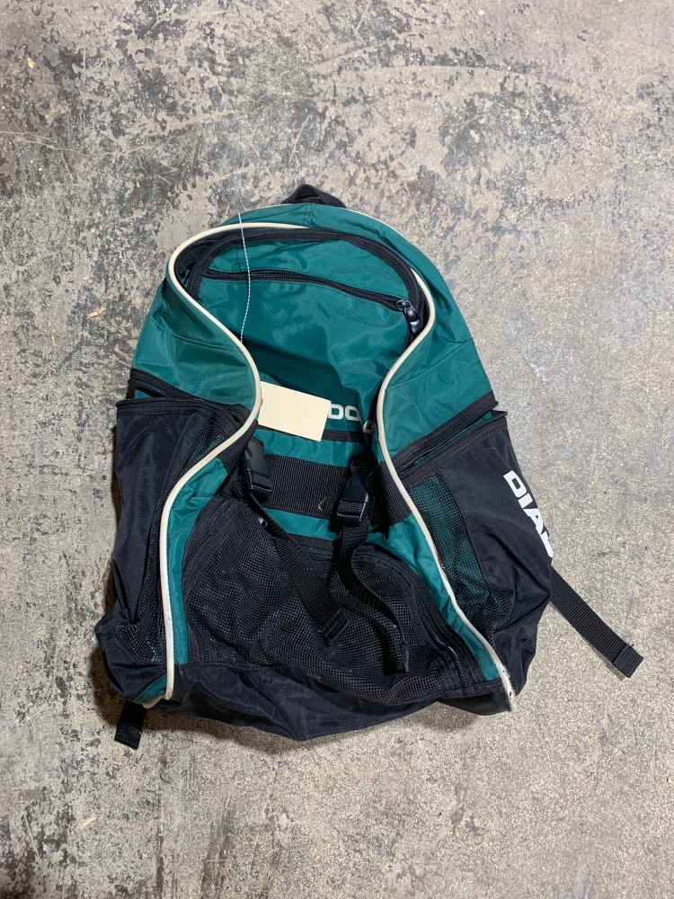 Green Used Diadora Backpack