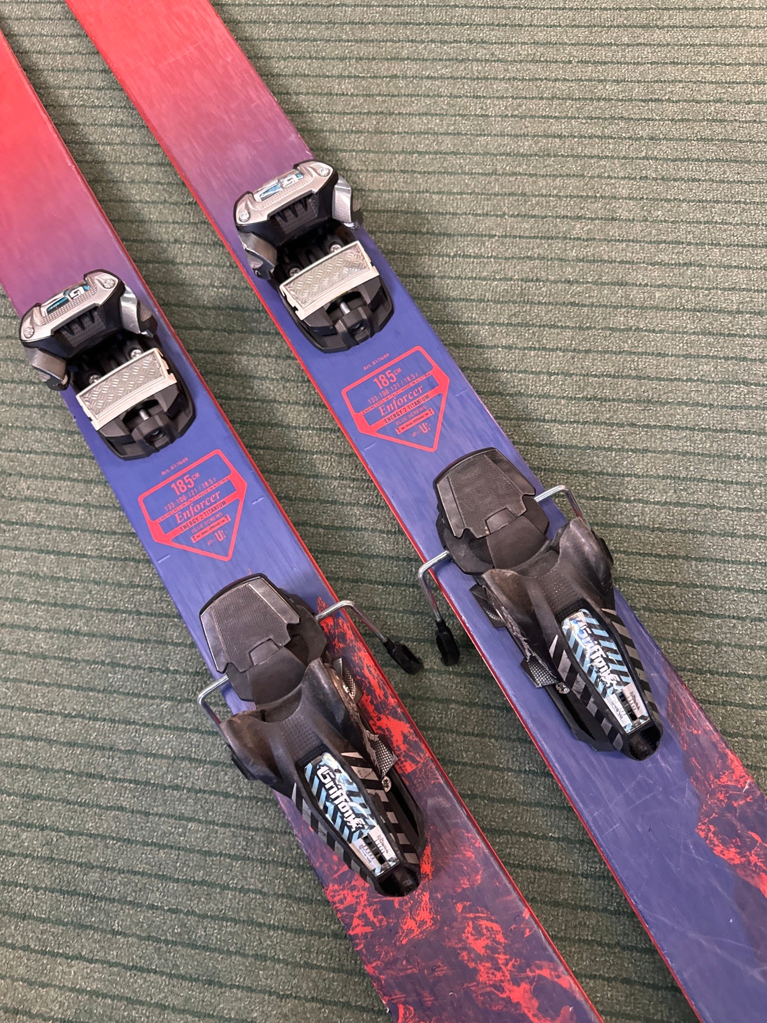 スキー Nordica enforcer 110 185cm griffon 13 Nordica enforcer 110 185cm griffon 13