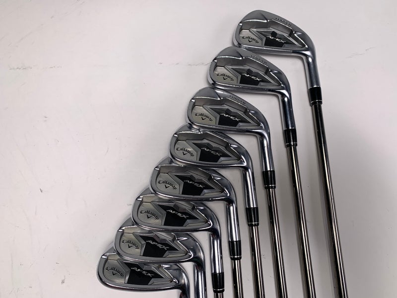 Callaway Apex 21 Iron Set 5-PW+AW+SW UST Mamiya Recoil ZT9 460 F3 Regular RH