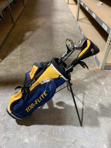 Used Top Flite XLj Right Clubs (7 Clubs)