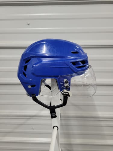 Used Medium CCM Tacks 710 Helmet Pro Stock #23