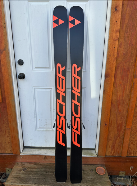 175 cm Fischer Powder Ranger 107 Ti Skis With Bindings