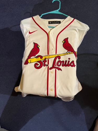 St Louis Cardinals Jake Flaherty Cream Jersey