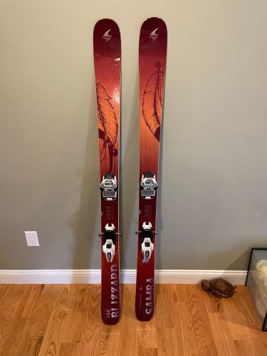 2015 Blizzard Samba Skis - Women's (166) With Marker Griffin Bindings