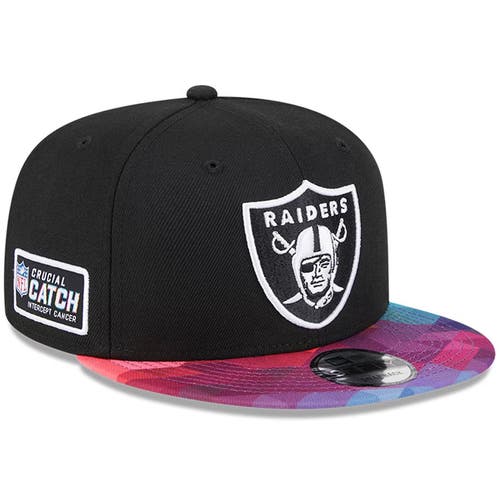 2023 Las Vegas Raiders Crucial Catch New Era 9FIFTY NFL Snapback Hat Cap