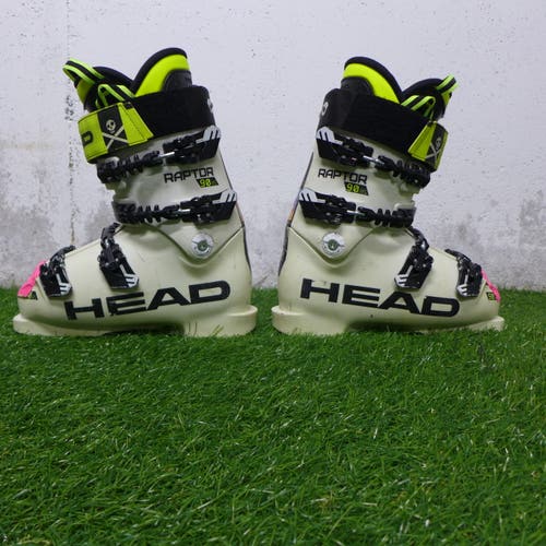 Used Head Raptor RS 90 Ski Boots, size 25-25.5